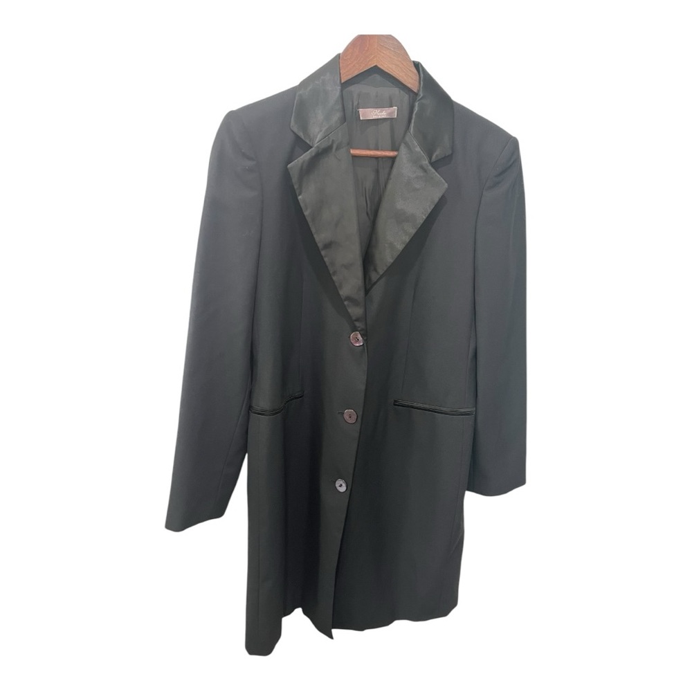 NICOLA MADE IN ITALY BLACK BLAZER DRESS SIZE US 8